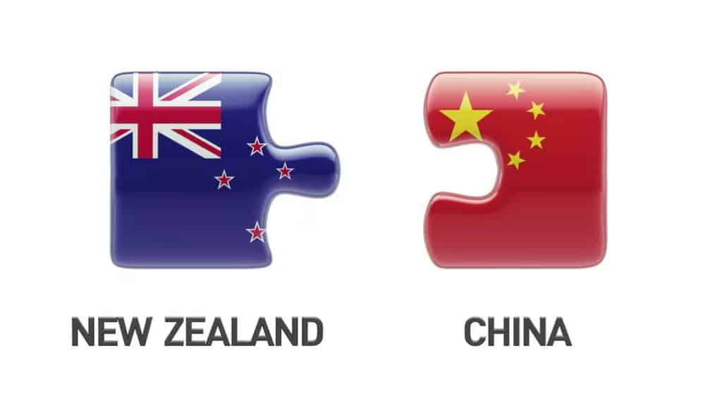 中国和新西兰