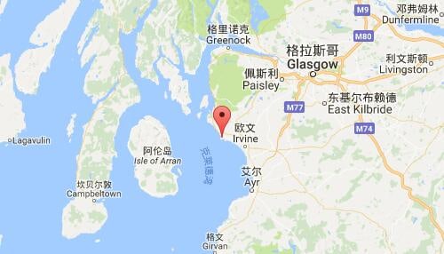 阿德罗森ardrossan港口
