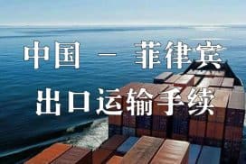 中国出口到菲律宾手续