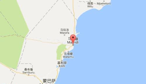 马林迪malindi港口