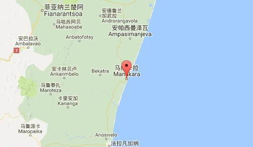 马纳卡拉manakara港口