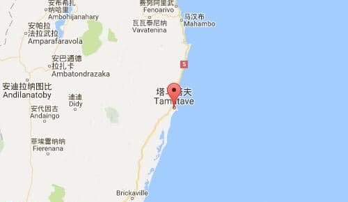 图阿马西纳toamasina港口