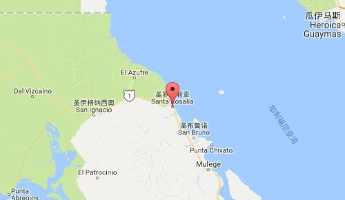 圣罗萨利亚santa rosalia港口