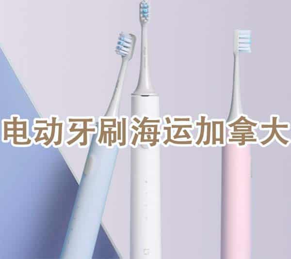 工厂购买的自动牙刷海运加拿大 温哥华卡尔加里
