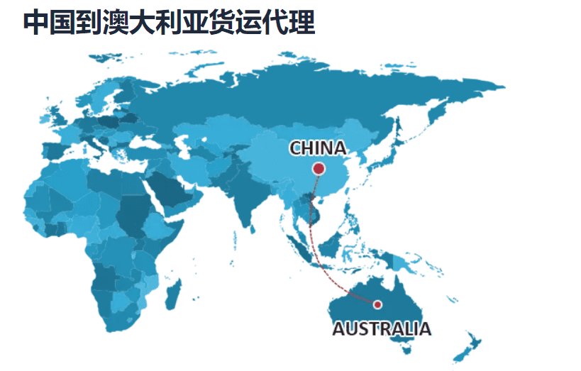 中国到澳洲海运，报关，清关派送一站服务