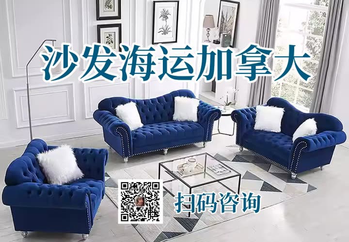 沙发海运加拿大送货到家