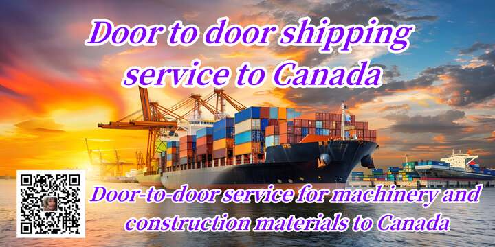 Door to door shipping service to Canada
