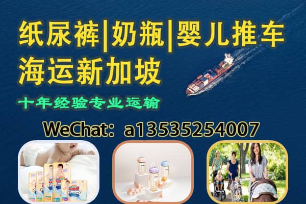 母婴用品出口新加坡｜纸尿裤、奶瓶奶嘴、婴儿推车 海运一站发货