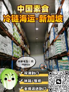 中国素食海运新加坡
