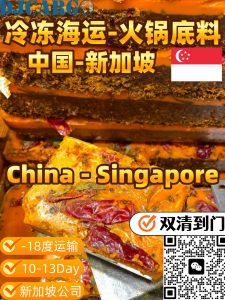 冷冻火锅底料海运新加坡
