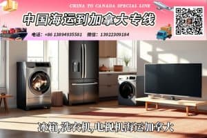 冰箱,洗衣机,电视机海运加拿大