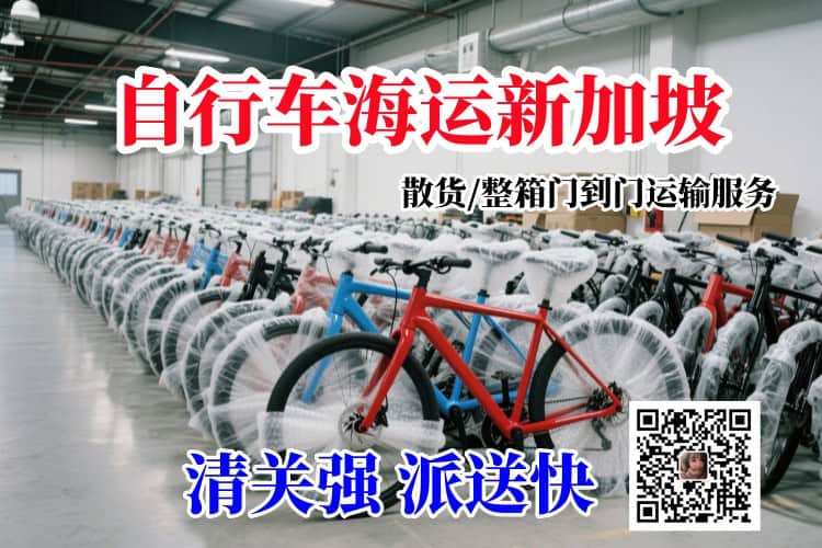 自行车海运新加坡