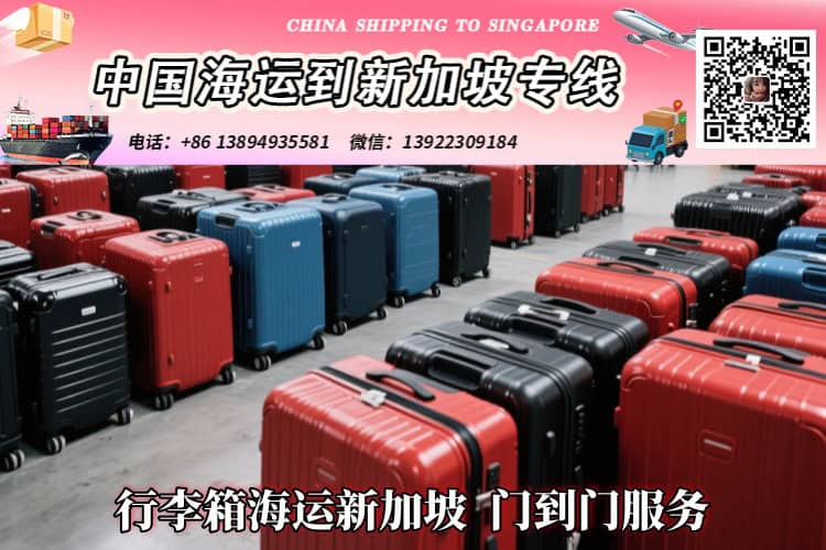 行李箱海运新加坡门到门服务