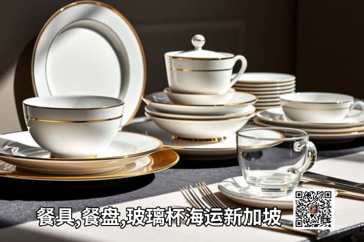 餐具,餐盘,玻璃杯海运新加坡