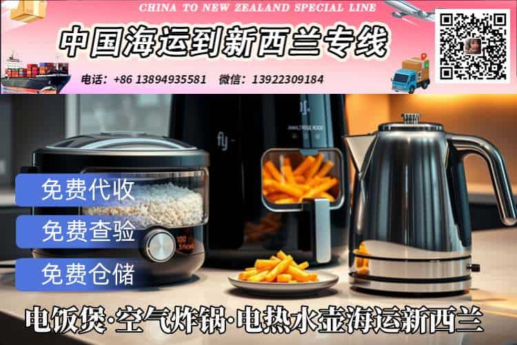 电饭煲·空气炸锅·电热水壶海运新西兰