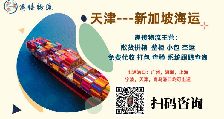 天津到新加坡整柜海运专线