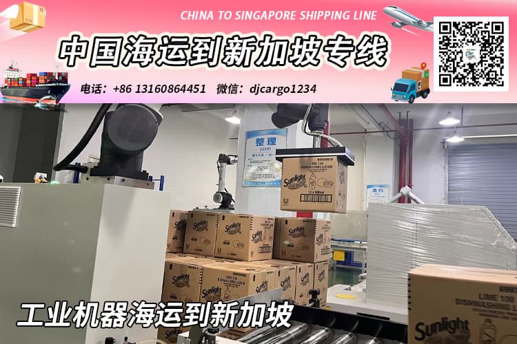 【精选】工业机器海运整柜拼箱到新加坡专线-递接物流