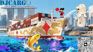 中国机械配件出口海运新加坡