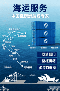 澳洲本地海运公司双清到门服务