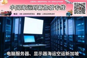 电脑服务器、显示器海运空运新加坡