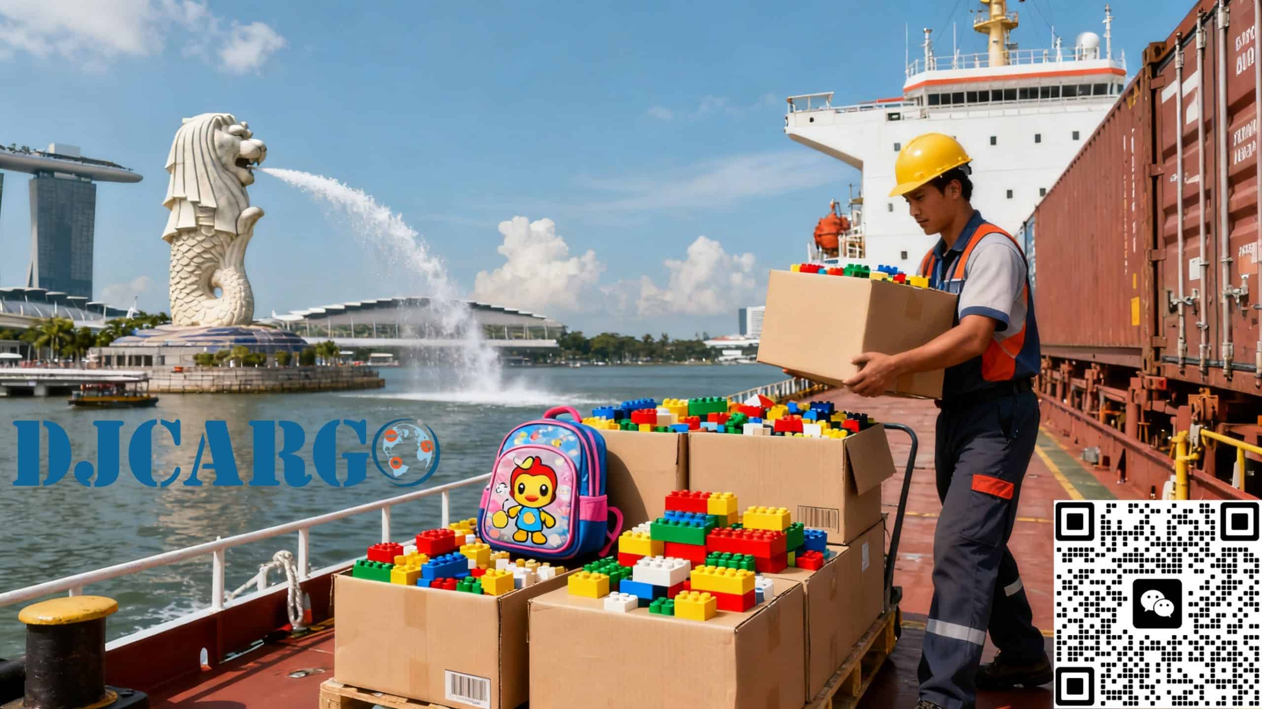 中国儿童玩具学生书包文具出口国外专线物流服务