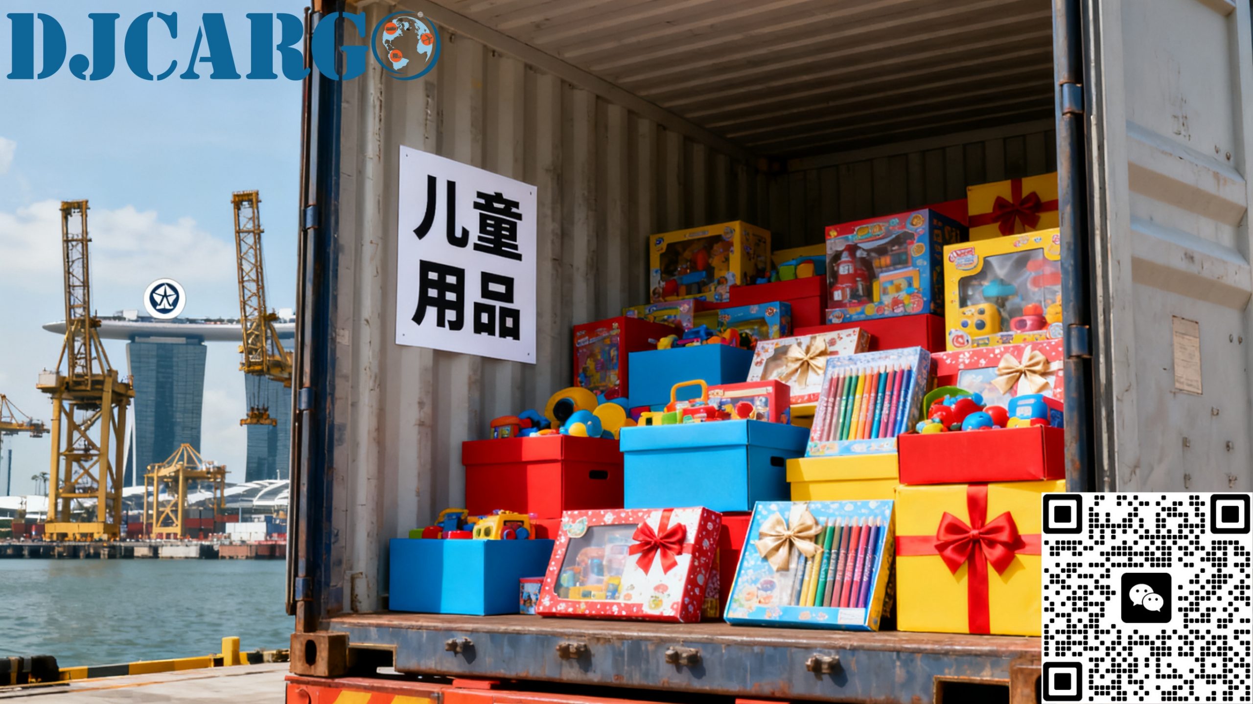 中国出口儿童玩具学生文具海运专线服务