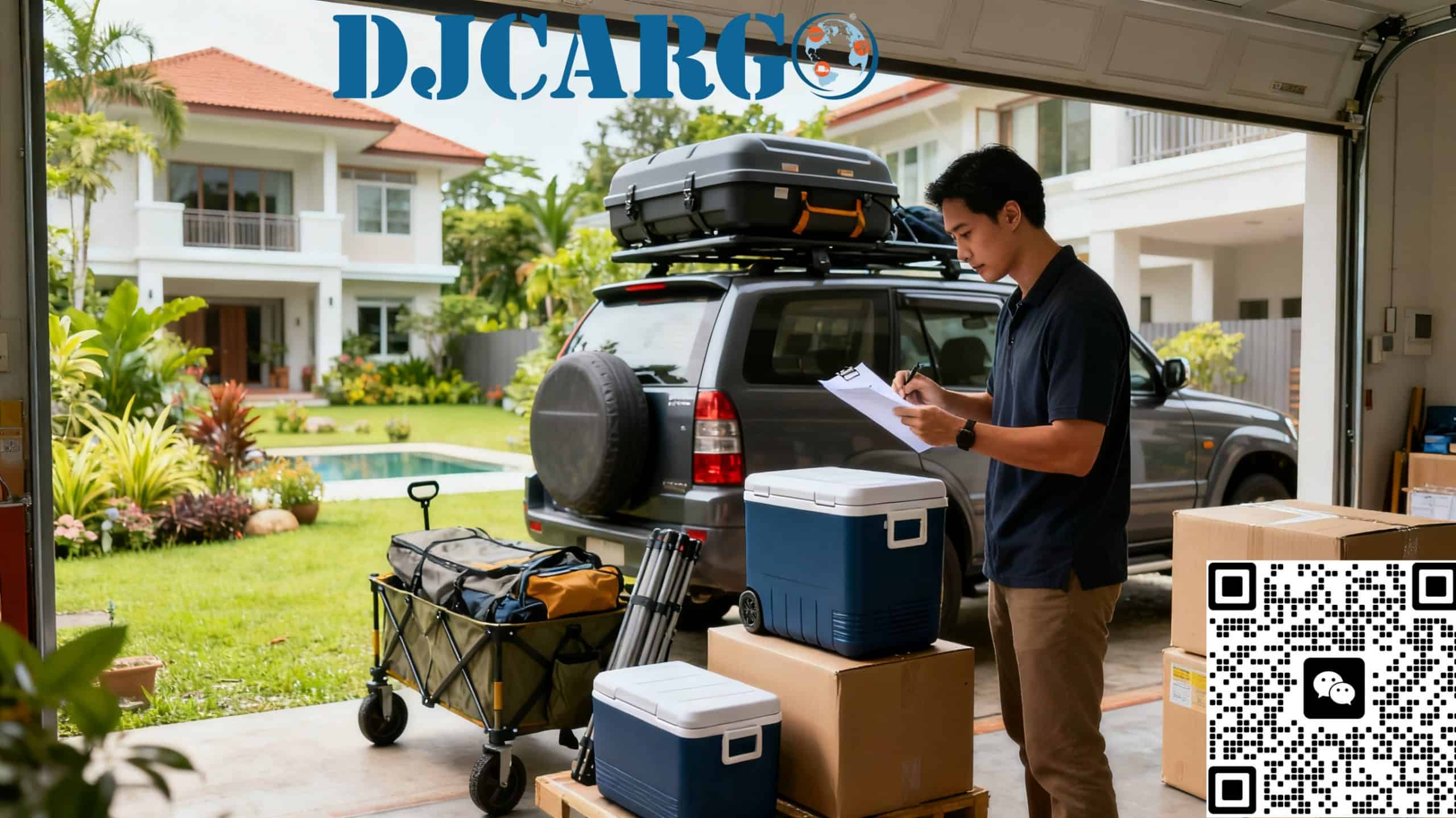 海运出口露营爬山工具双清派送到门专线服务