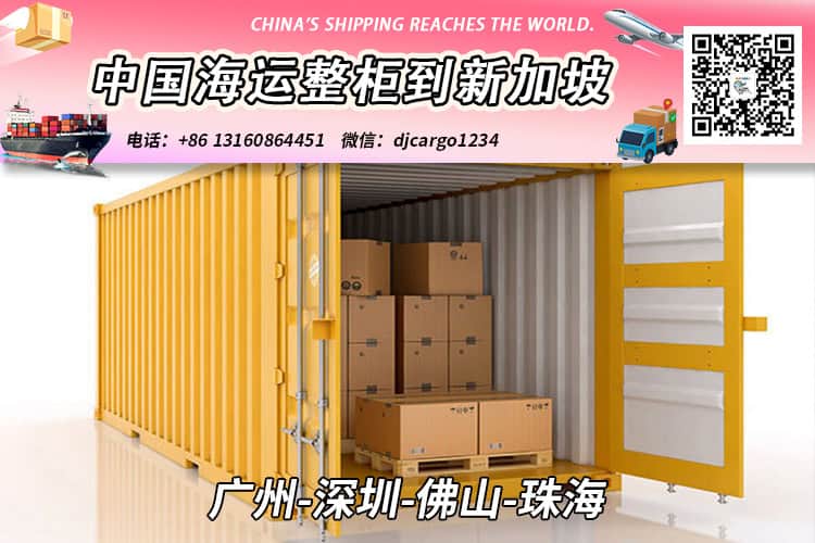 广东广州-深圳-佛山-珠海海运整柜到新加坡双清到门