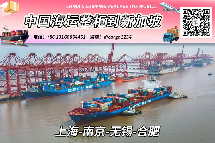 上海-南京-无锡-合肥海运整柜到新加坡双清关派送到门