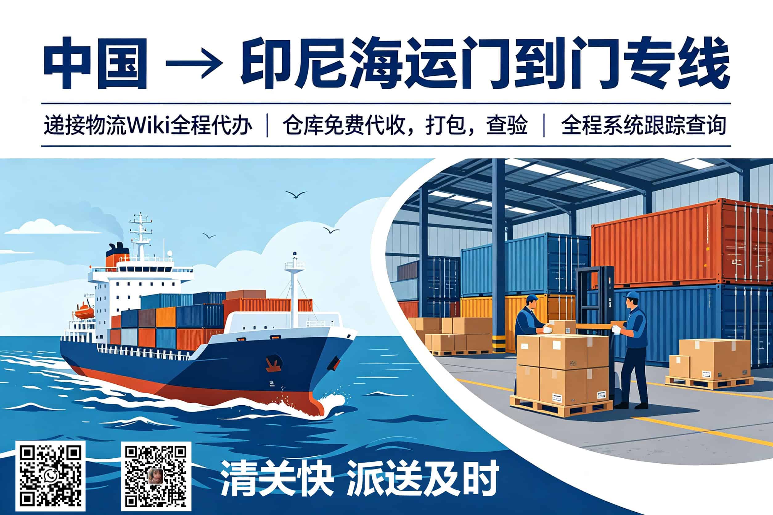 China-Indonesia shipping