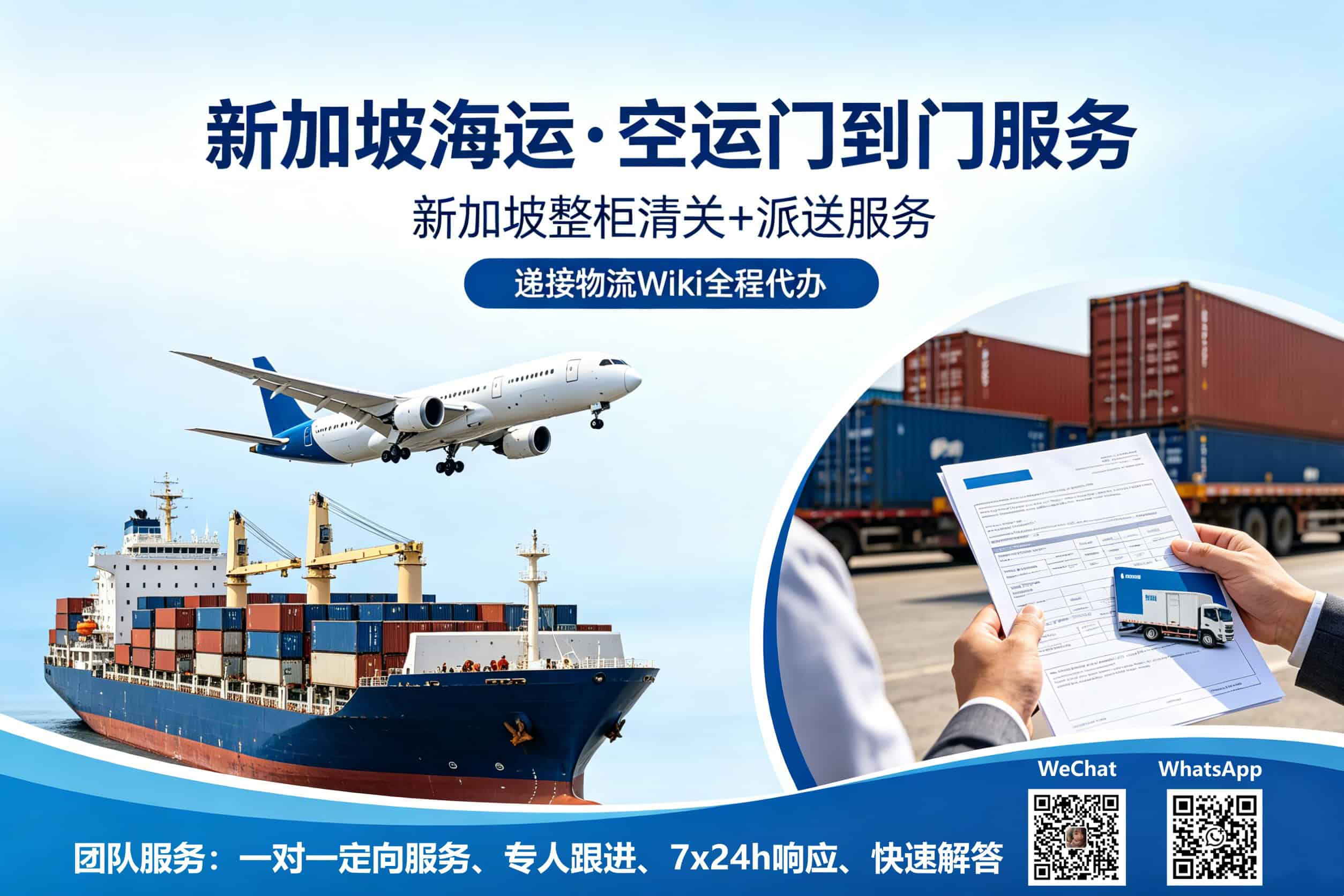 Full container pallet shipping to Singapore