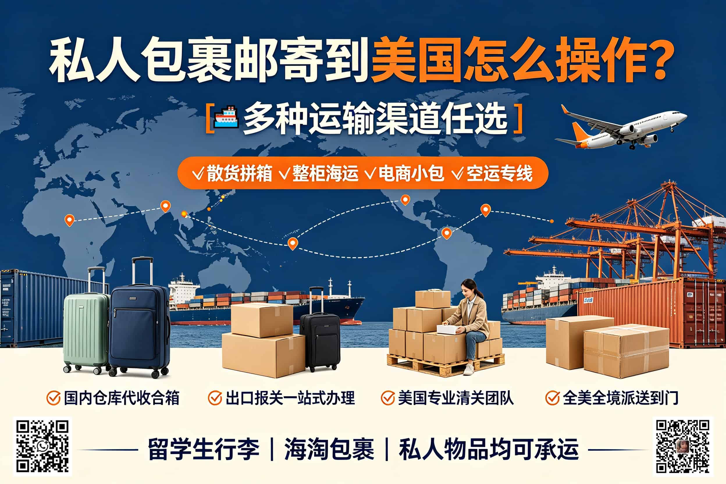 Mailing personal packages to the United States