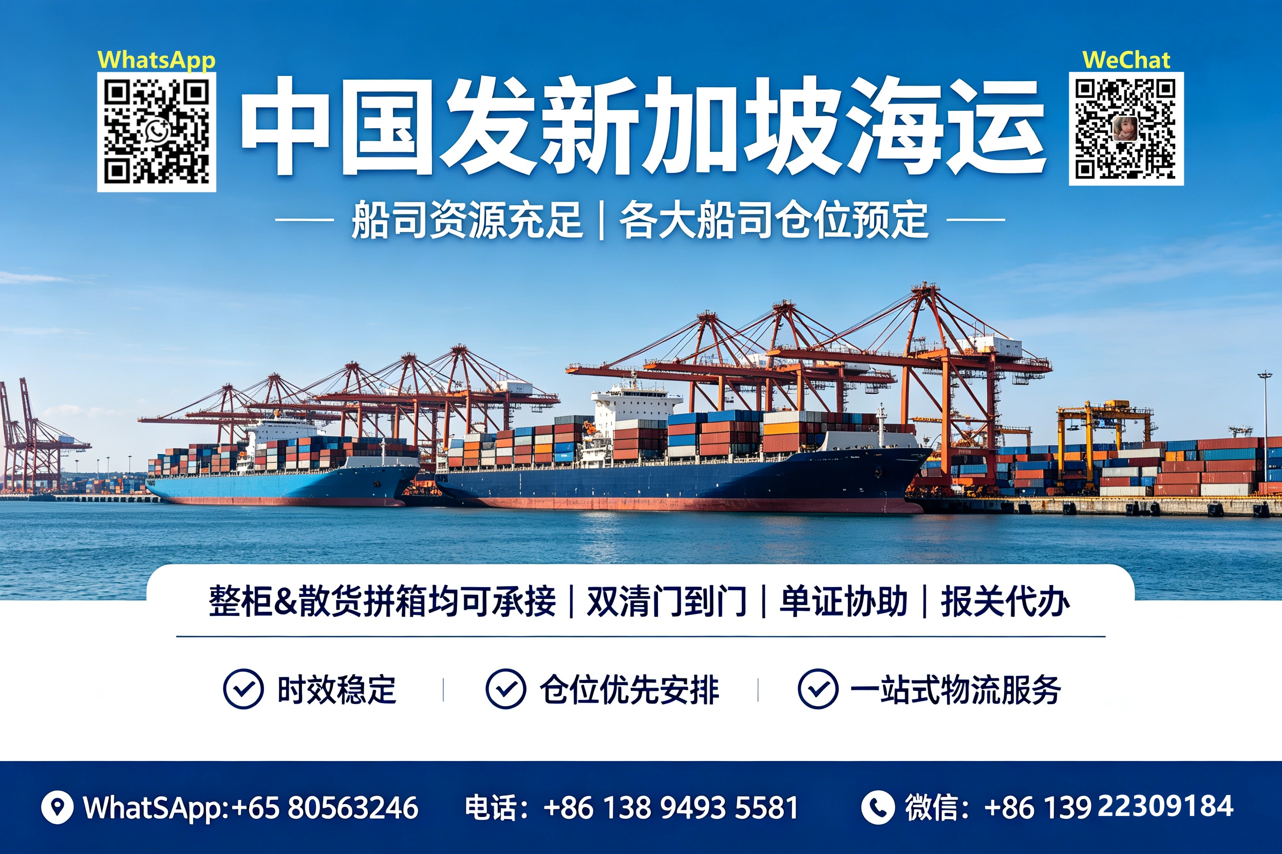 Singapore Sea Freight Booking