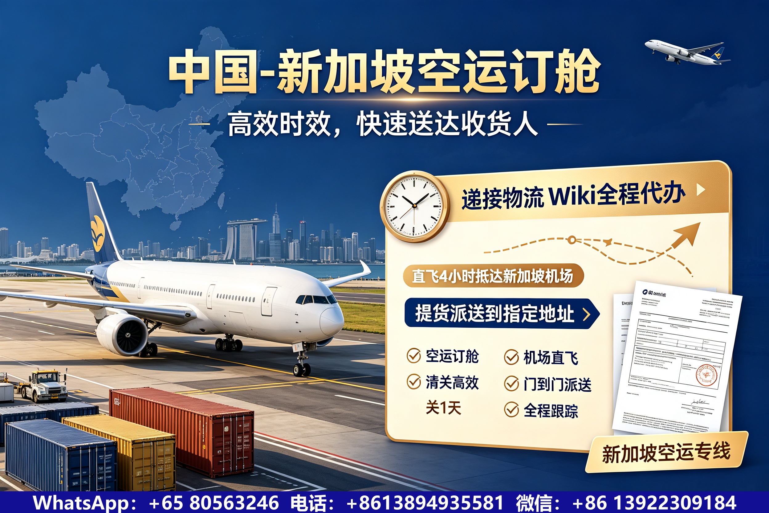 Singapore Air Freight Booking Service